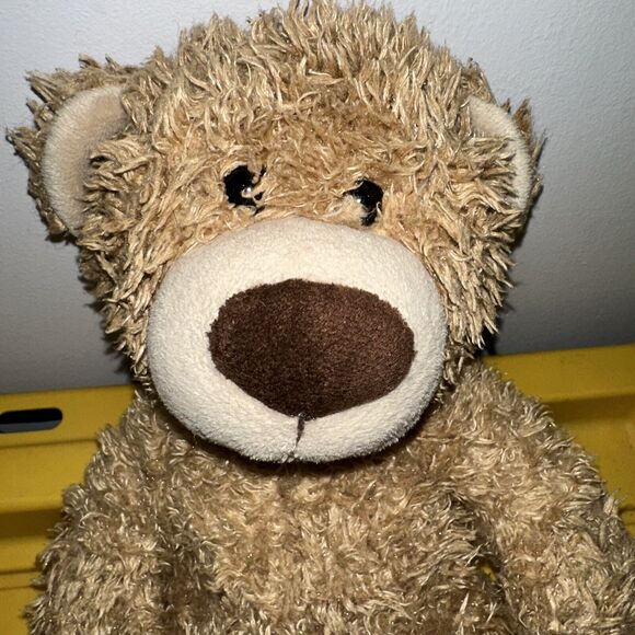 Build A Bear Fluffy Brown Bear Teddy Bear Plush Stuffed Animal Vintage 3/12 Mm74 - Picture 2 of 11